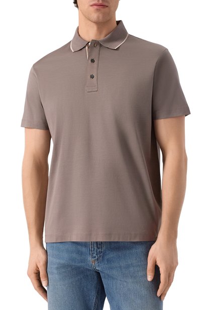 Хлопковое поло PAUL&SHARK, арт. 26411214, фото 3