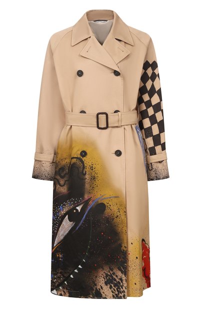 Женский хлопковый тренч max mara x victoria kosheleva WEEKEND MAX MARA, арт. WKSPECCATI