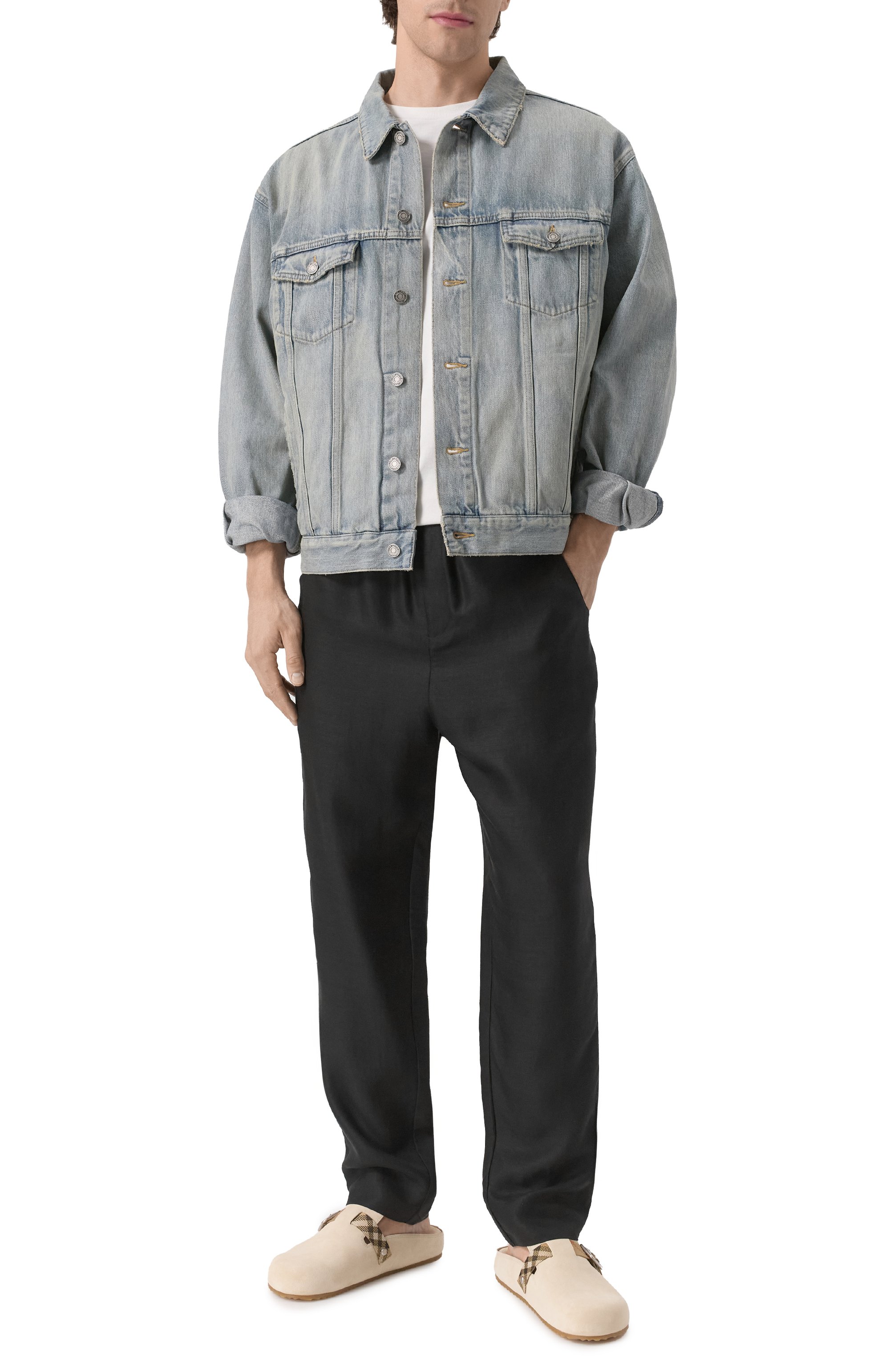 Джинсовая куртка SAINT LAURENT, арт. 816791/Y26MA, фото 2