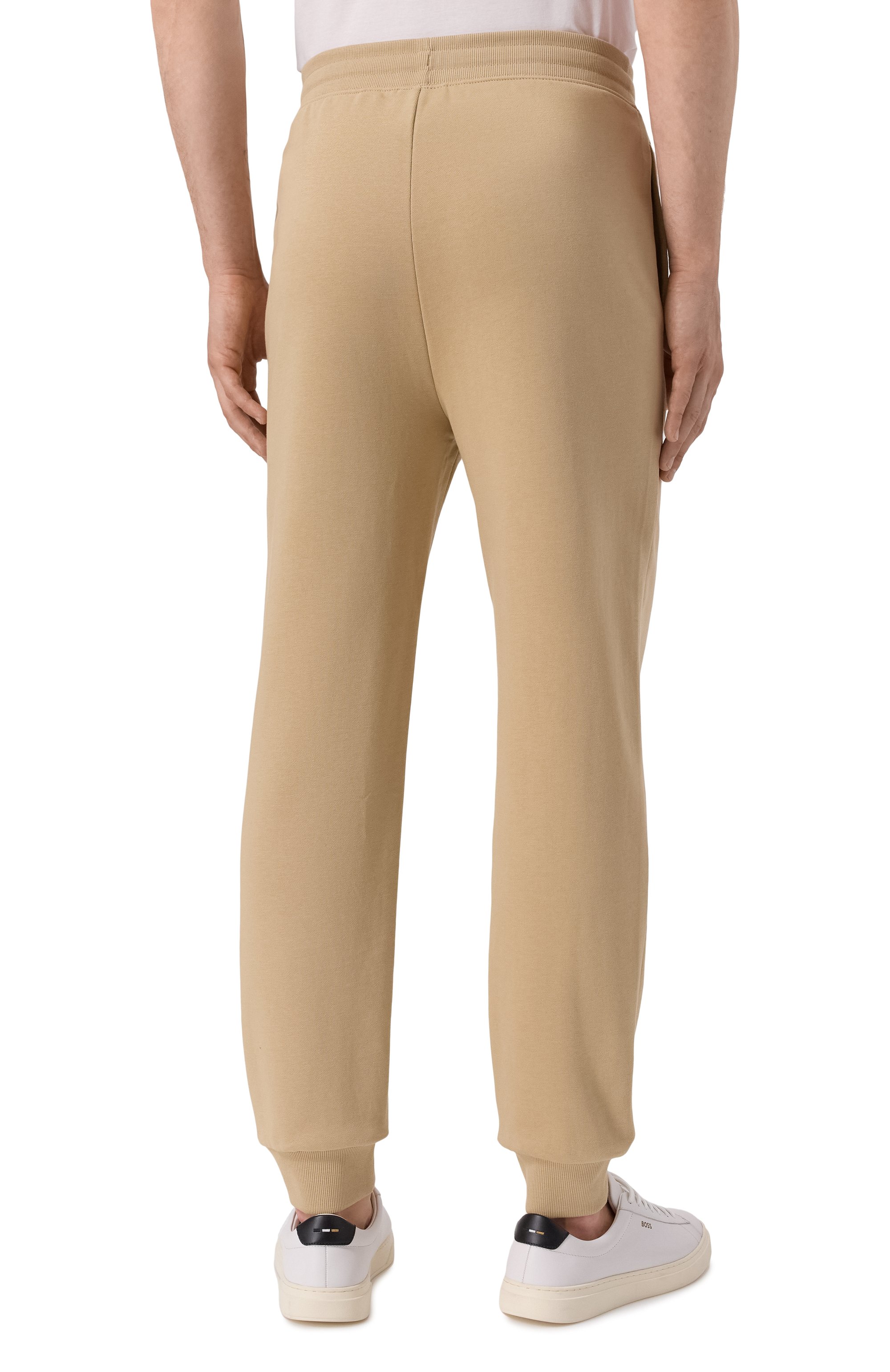 Хлопковый спортивный костюм HUGO бежевого цвета по цене 23950 руб., арт. 50492581, фото 5 Хлопковый спортивный костюм HUGO, арт. 50492581, фото 5