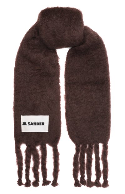 Женский шерстяной шарф JIL SANDER, арт. J40TE0118/J40041