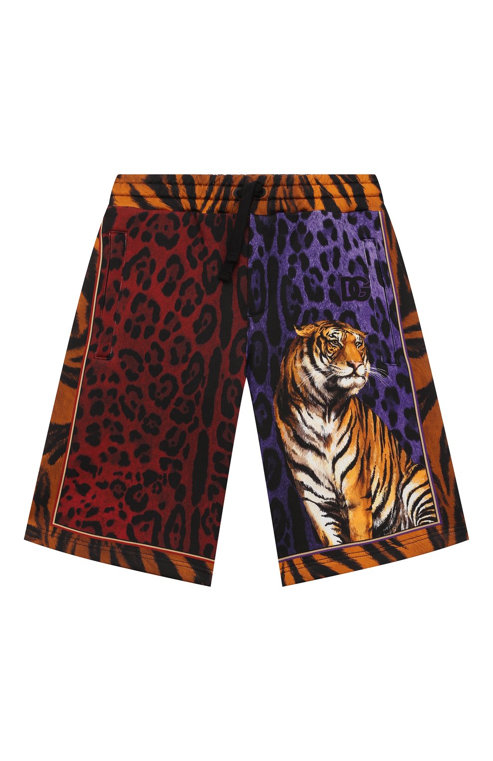 Хлопковые шорты DOLCE & GABBANA, арт. L4SQ11/G7C0N/8-14, фото 1