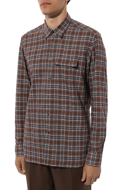 Льняная рубашка KITON, арт. UMCBUBAH08816, фото 3