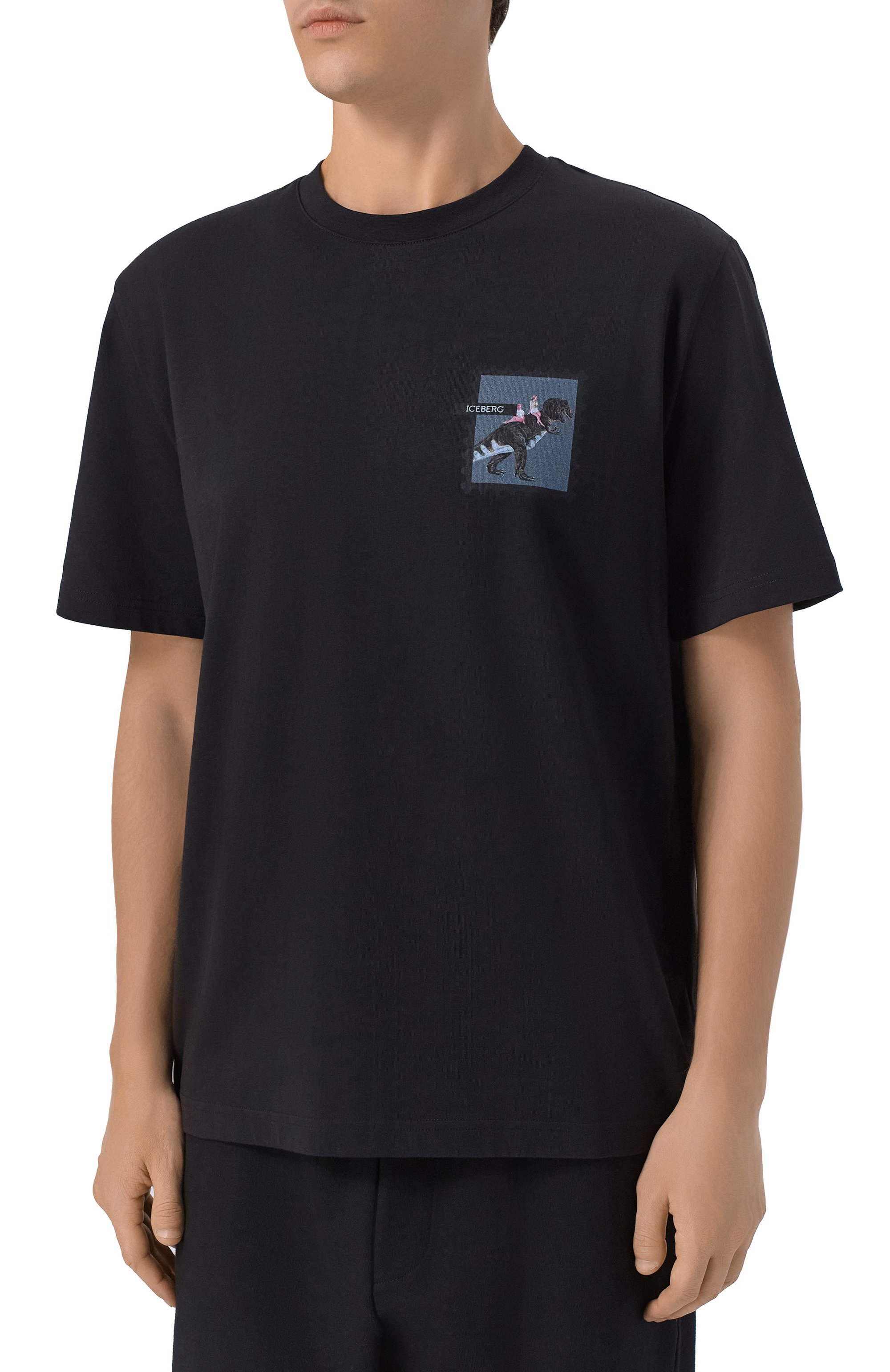 Хлопковая футболка ICEBERG, арт. F027/627A, фото 3