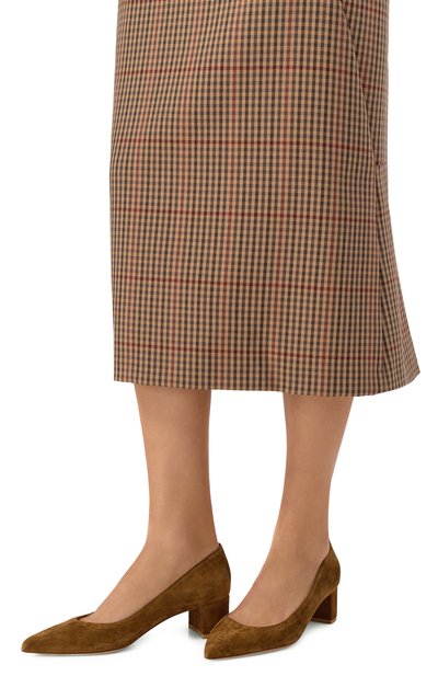 Замшевые туфли piper 45 GIANVITO ROSSI, арт. G22171.45RIC.CAMTEXA, фото 2