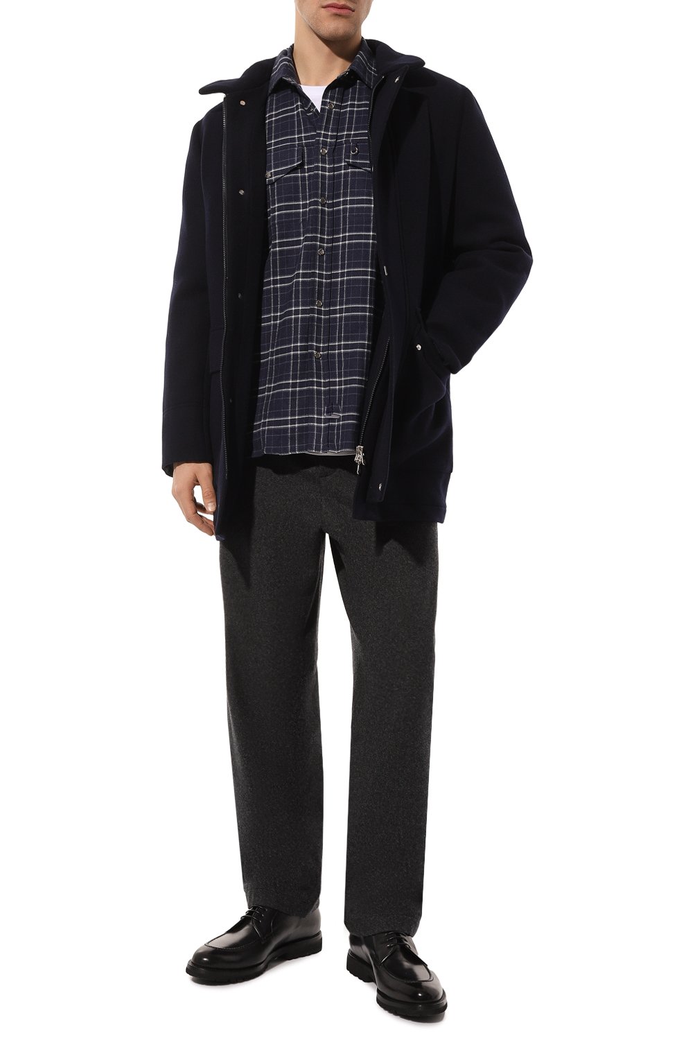 Пальто из шерсти и кашемира BRUNELLO CUCINELLI, арт. MY4286877, фото 2