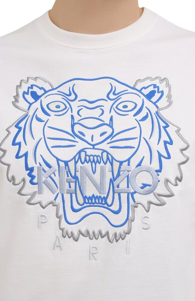 Хлопковая футболка KENZO, арт. FC55TS2194YH, фото 5