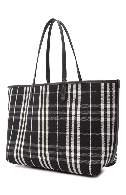 Двусторонняя сумка Bloomsbury medium Burberry 8119606 Чёрно-белый  8119606 Фото 4