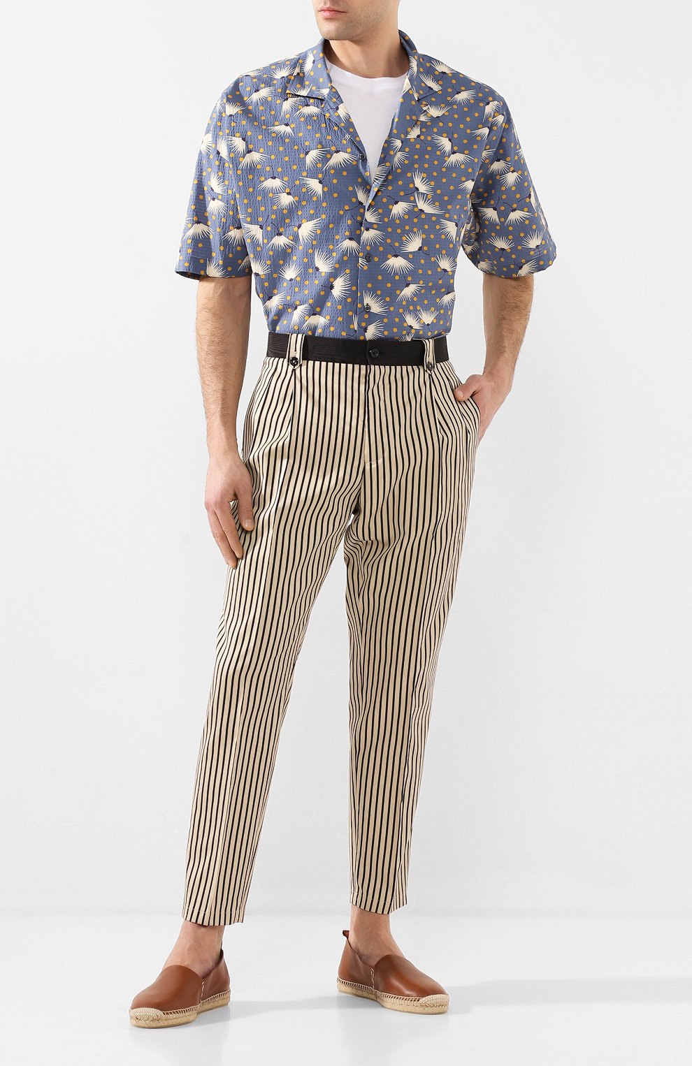 Кожаные эспадрильи RALPH LAUREN, арт. 815795834, фото 2