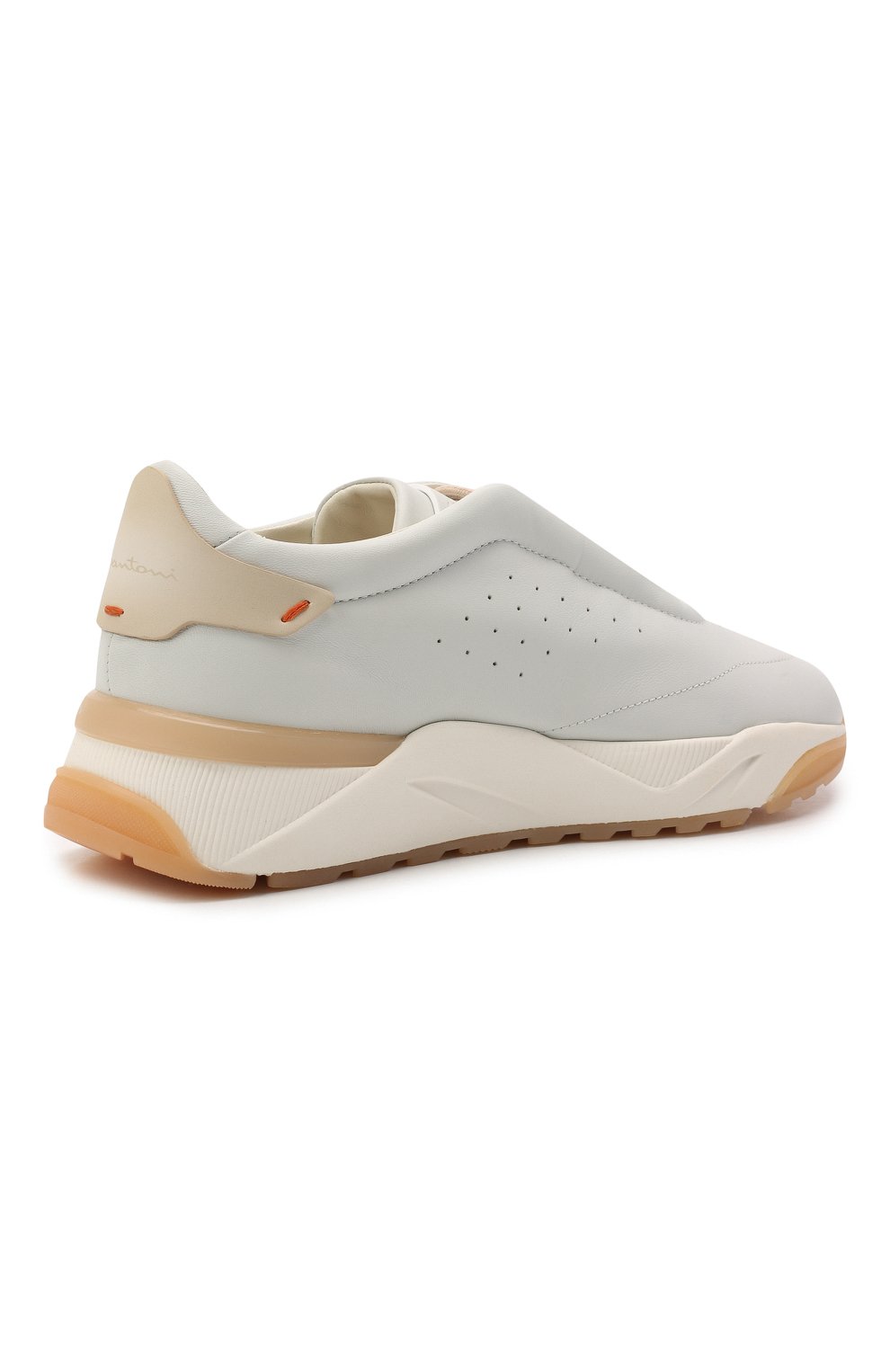 Кожаные кроссовки SANTONI, арт. WBIM60970BTTTESSI20, фото 5