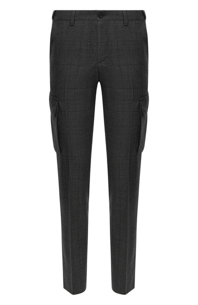 Шерстяные брюки-карго CORNELIANI, арт. 864L02-0817300/00, фото 1