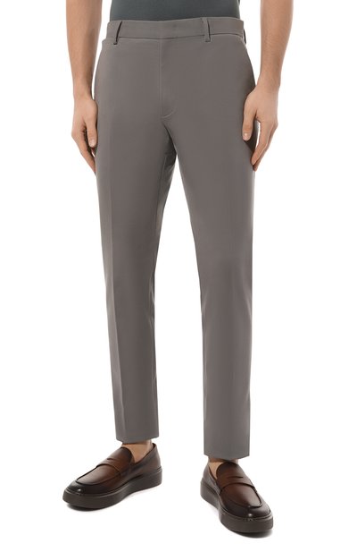 Хлопковые брюки ZEGNA, арт. UCI14A6/TR14, фото 3