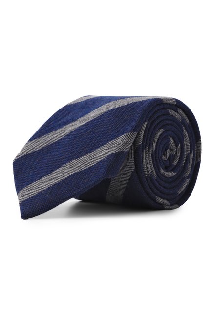 Мужской галстук из шерсти и шелка CORNELIANI, арт. 26U302-2620325