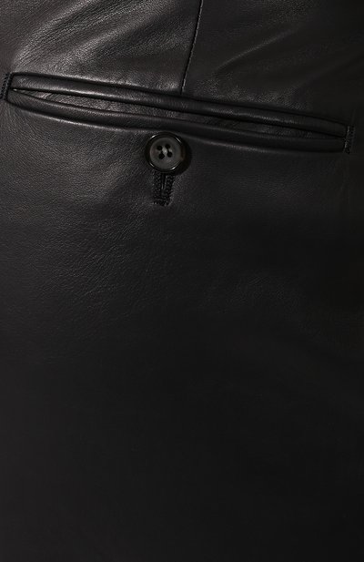 Кожаные брюки GIORGIO ARMANI, арт. 4SP01P/4SP26, фото 5