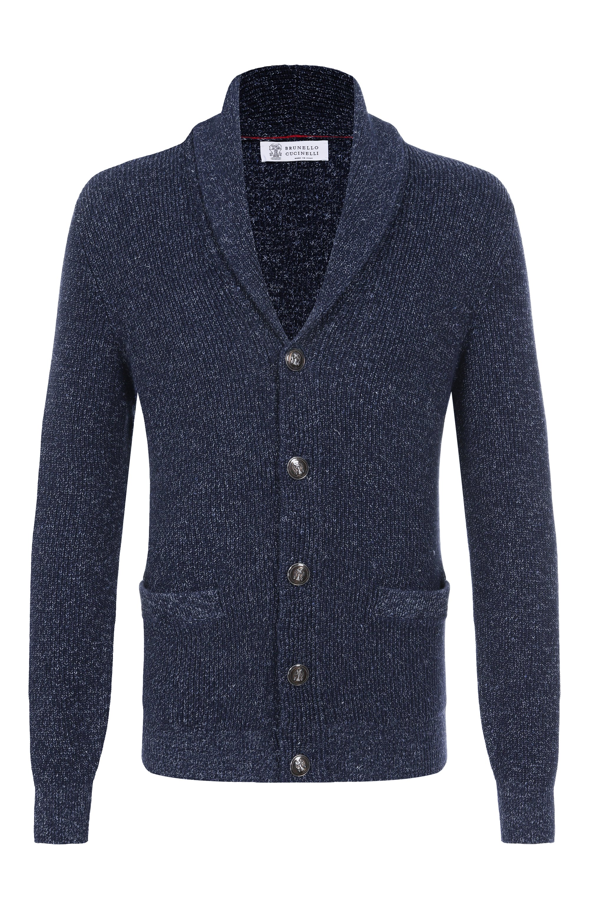 Кардиган из хлопка и льна BRUNELLO CUCINELLI, арт. MCH709006P, фото 1