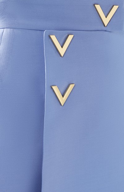 Юбка из смеси шерсти и шелка VALENTINO, арт. RB3RA4E14FM, фото 5