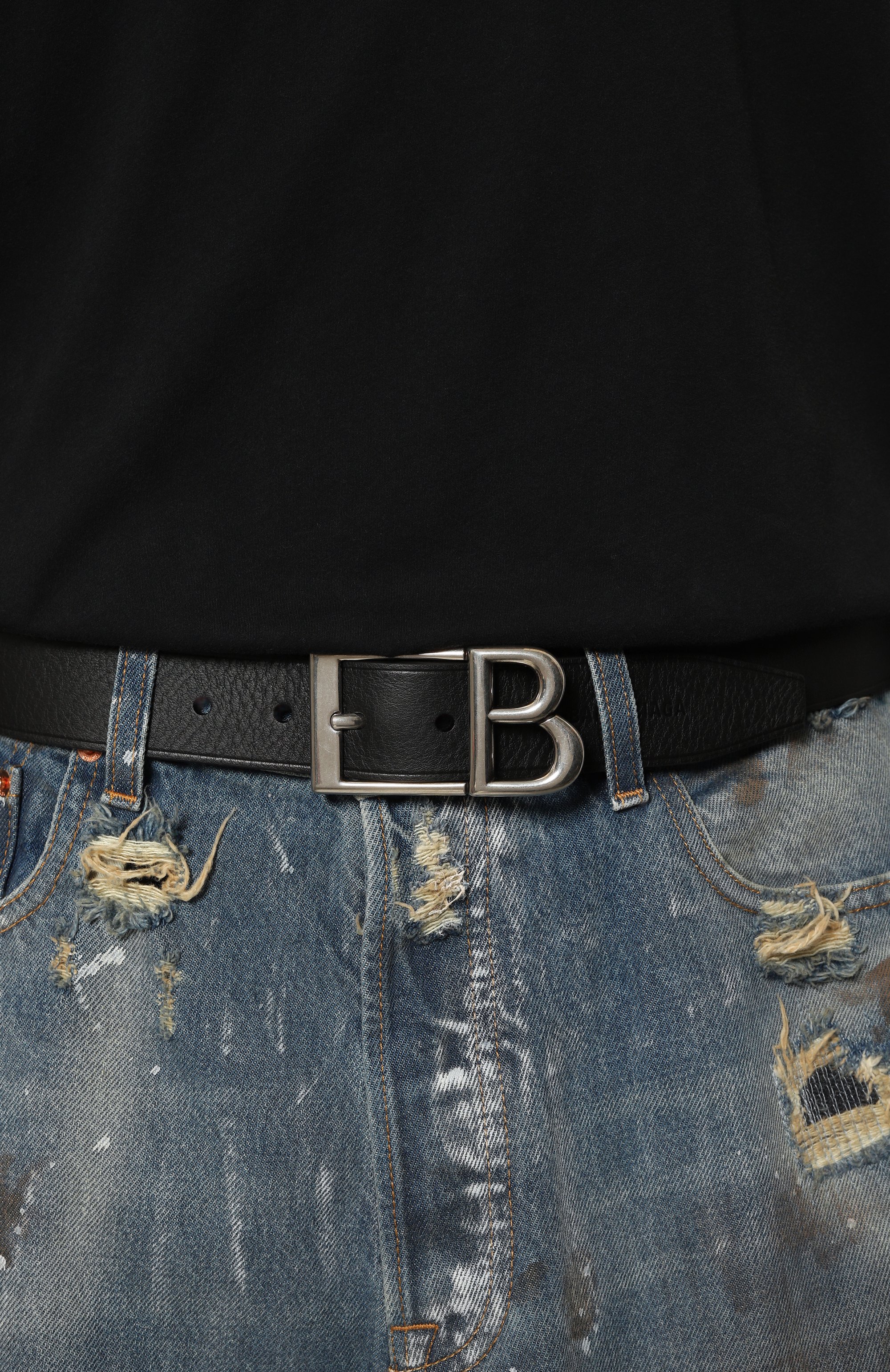 Кожаный ремень BALENCIAGA, арт. 806559/2ABC0, фото 2