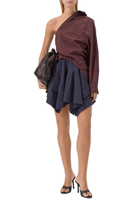 Хлопковое платье Alexander Wang 1WC3256847 Разноцветный  1WC3256847 Фото 2