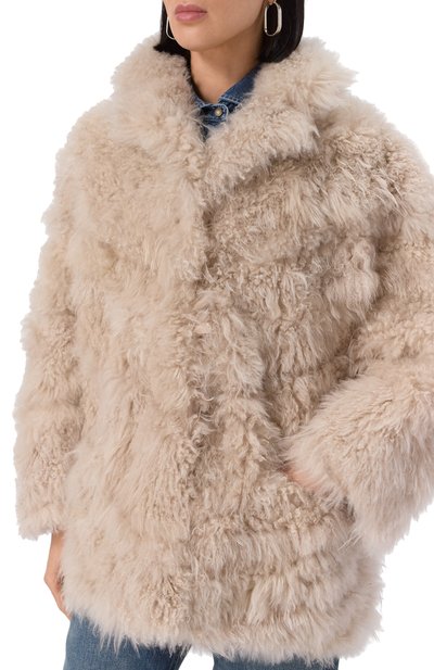 Шуба из козы SIMONETTA RAVIZZA, арт. F05C0136H13SP, фото 5