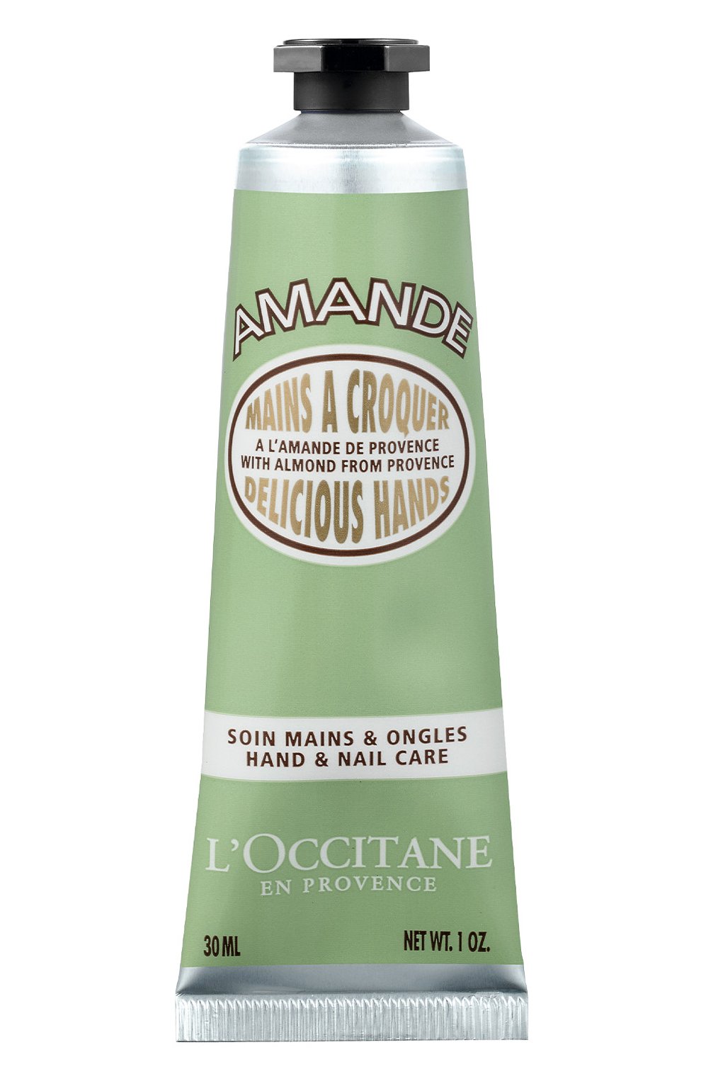 Крем для рук "восхитительные ручки миндаль" (30ml) L`OCCITANE бесцветного цвета по цене 1290 руб., арт. 471838, фото 1 Крем для рук "восхитительные ручки миндаль" (30ml) L`OCCITANE, арт. 471838, фото 1