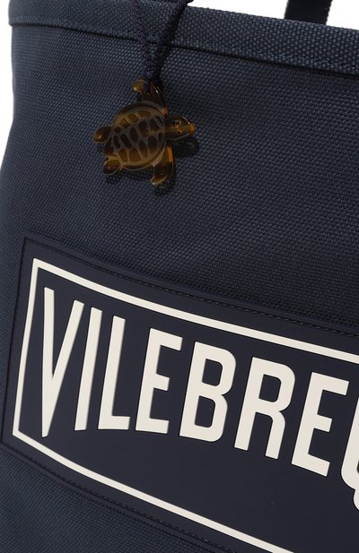 Хлопковая сумка VILEBREQUIN темно-синего цвета по цене 35900 руб., арт. BRGU3100/390, фото 3 Хлопковая сумка VILEBREQUIN, арт. BRGU3100/390, фото 3