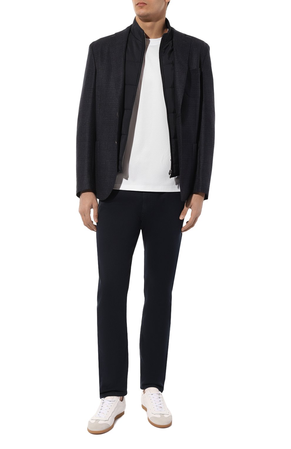 Хлопковый лонгслив BRUNELLO CUCINELLI, арт. M0T717409, фото 2