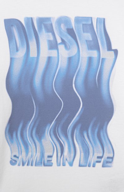 Хлопковая футболка DIESEL, арт. J02603/00YI9, фото 3