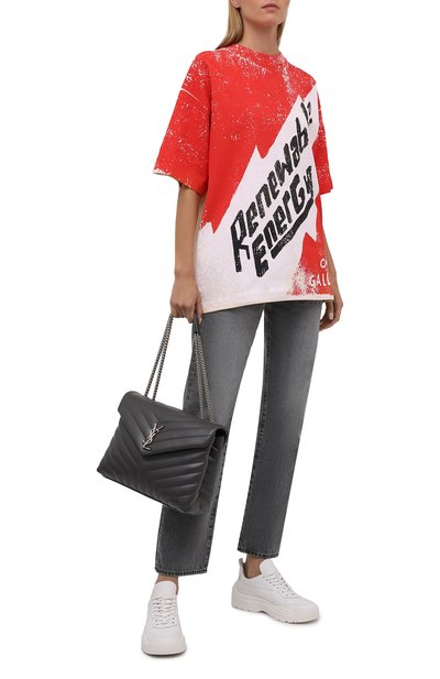 Хлопковая футболка ACNE STUDIOS, арт. AL0239, фото 2