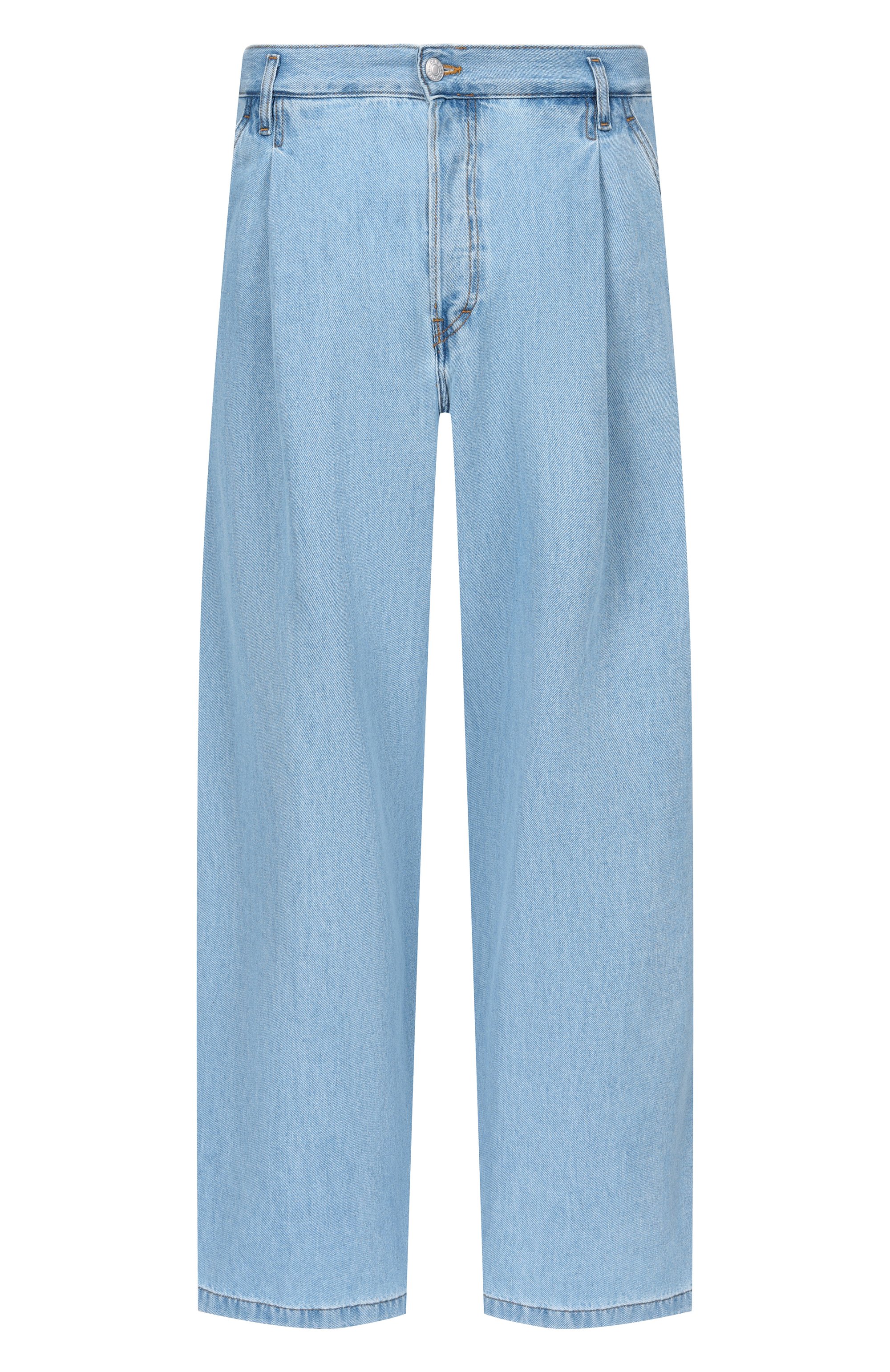 Джинсы DRIES VAN NOTEN голубого цвета по цене 61800 руб., арт. 020940/3385, фото 1 Джинсы DRIES VAN NOTEN, арт. 020940/3385, фото 1