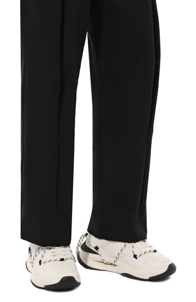 Текстильные кроссовки DIRK BIKKEMBERGS белого цвета по цене 16400 руб., арт. 25116/CP/A, фото 3 Текстильные кроссовки DIRK BIKKEMBERGS, арт. 25116/CP/A, фото 3