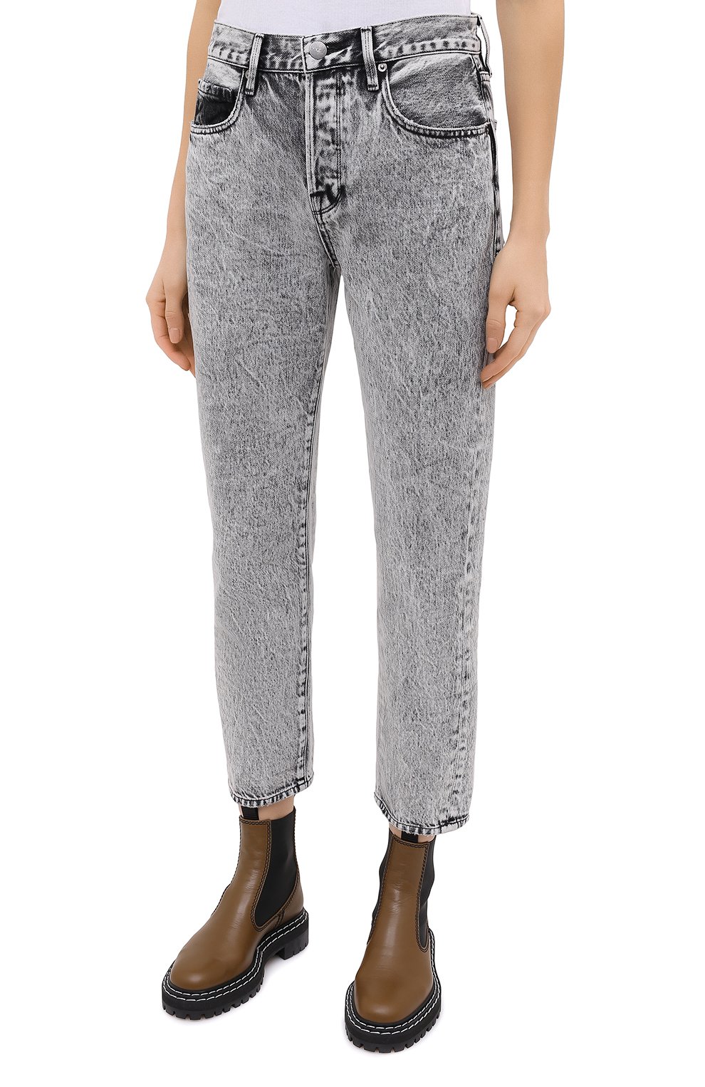 Джинсы FRAME DENIM серого цвета по цене 42650 руб., арт. L0J252/A, фото 3 Джинсы FRAME DENIM, арт. L0J252/A, фото 3