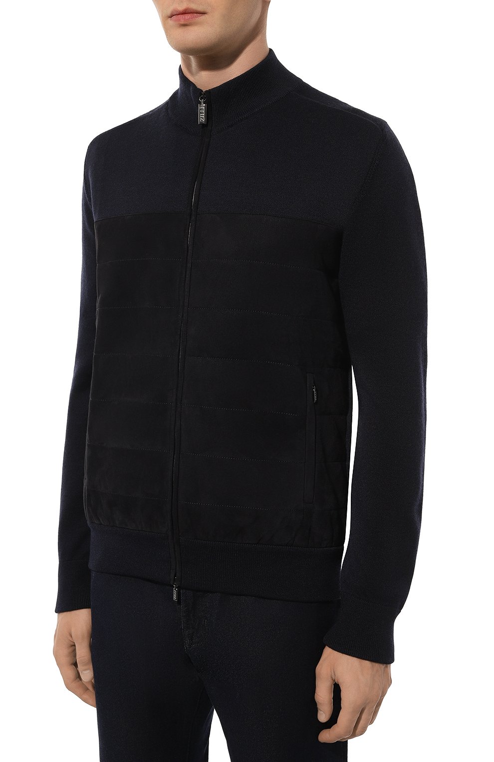 Кардиган из хлопка и шелка ZILLI, а�рт. JSS003M0270VPDD00, фото 3