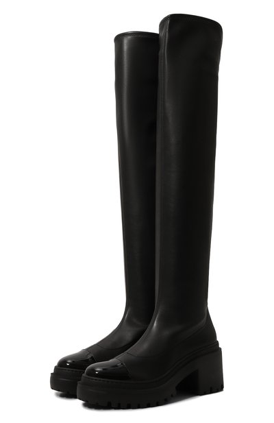 Женские ботфорты avela stretch из экокожи GIUSEPPE ZANOTTI DESIGN, арт. I480002/001