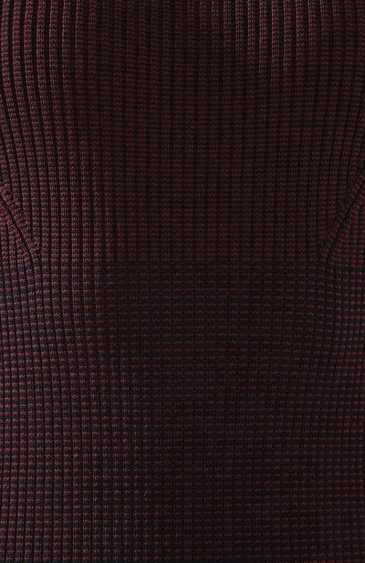 Платье из смеси хлопка и вискозы VICTORIA BECKHAM, арт. DR KNT 6720 PSS19 C0TT0N M0ULINE, фото 5
