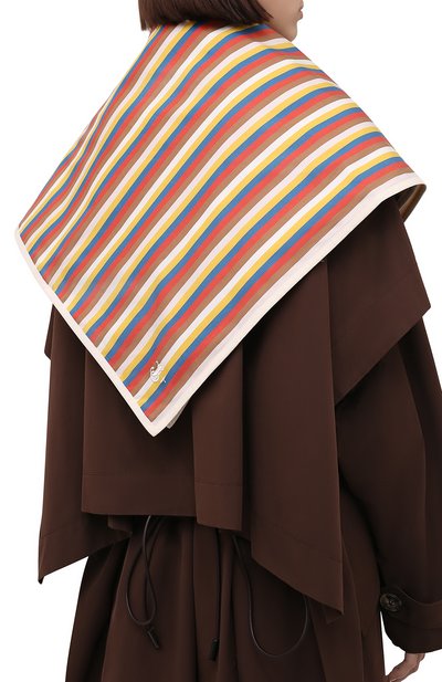 Хлопковый платок JIL SANDER, арт. JPPU590974-WU244710, фото 3