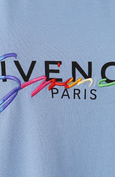 Хлопковая футболка GIVENCHY, арт. BW70603Z2C, фото 5