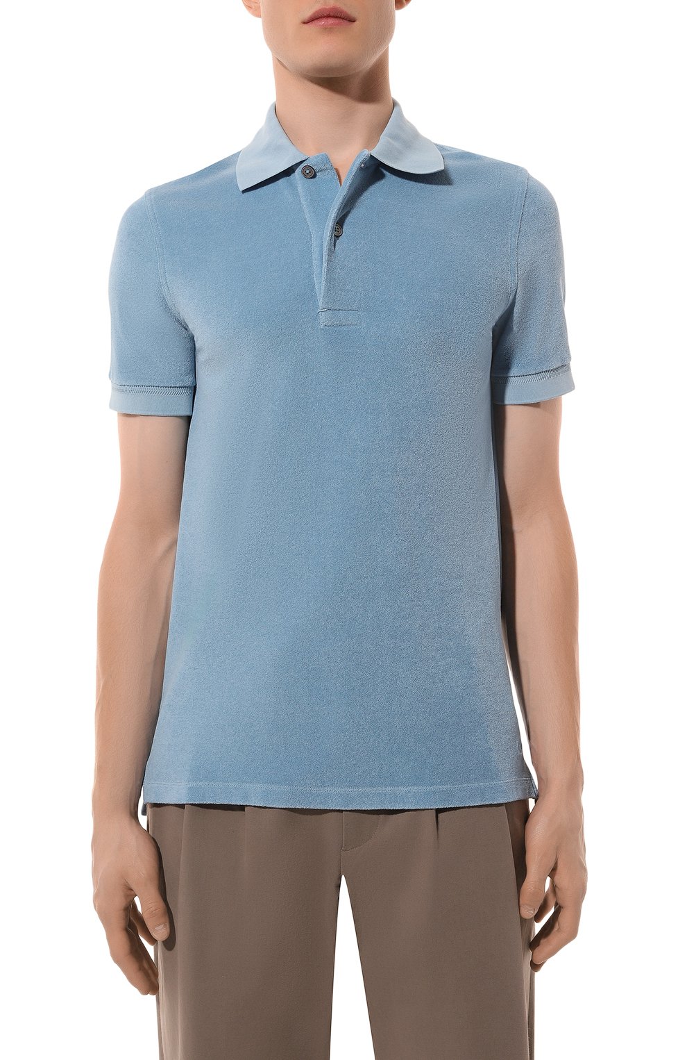 Хлопковое поло TOM FORD, арт. JMC010/JPS003, фото 3