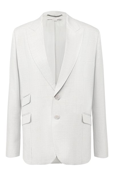 Женский жакет из смеси вискозы и льна STELLA MCCARTNEY, арт. 561102/SMB61