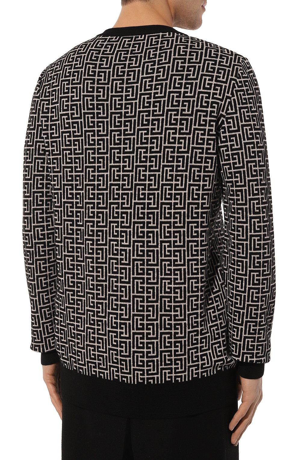 Джемпер из шерсти и льна BALMAIN, арт. VH0KD000K020, фото 4