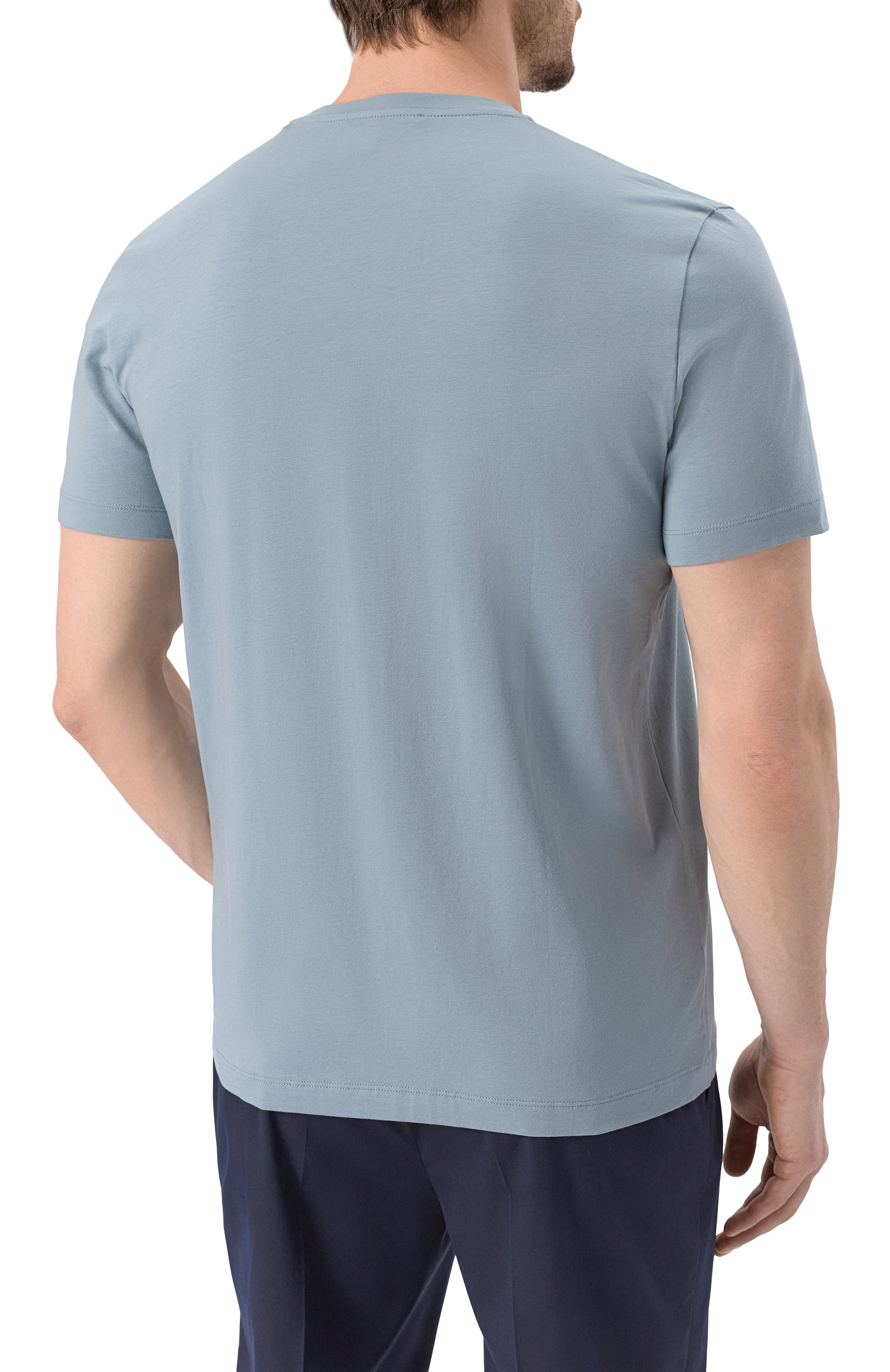 Хлопковая футболка CORNELIANI, арт. 25G580-2525058, фото 4