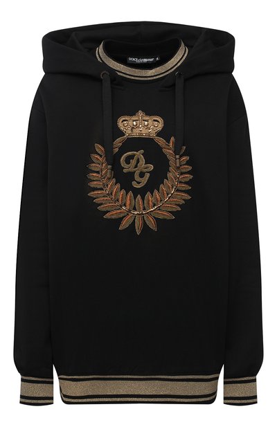 Женский хлопковое худи DOLCE & GABBANA, арт. F9F07Z/G7W0M