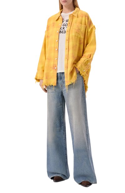 Хлопковая рубашка R13, арт. R13WR075-R778B, фото 2