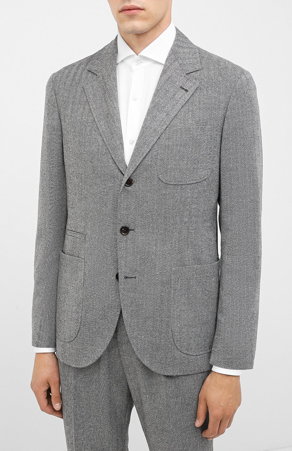 Костюм из шерсти и кашемира BRUNELLO CUCINELLI, арт. MN466LDNHA, фото 2