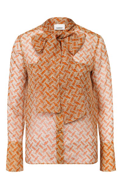 Женская шелковая блузка BURBERRY, арт. 8025806