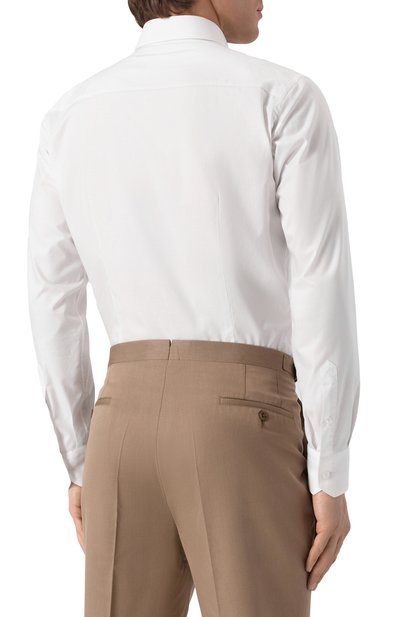 Хлопковая сорочка BRIONI, арт. RCH10L/0A04Q, фото 4