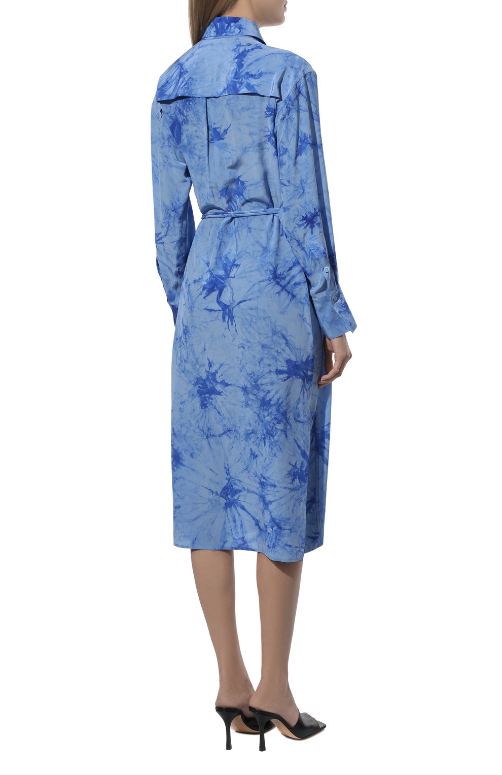 Шелковое платье PROENZA SCHOULER WHITE LABEL, арт. WL2213211-BST157, фото 4
