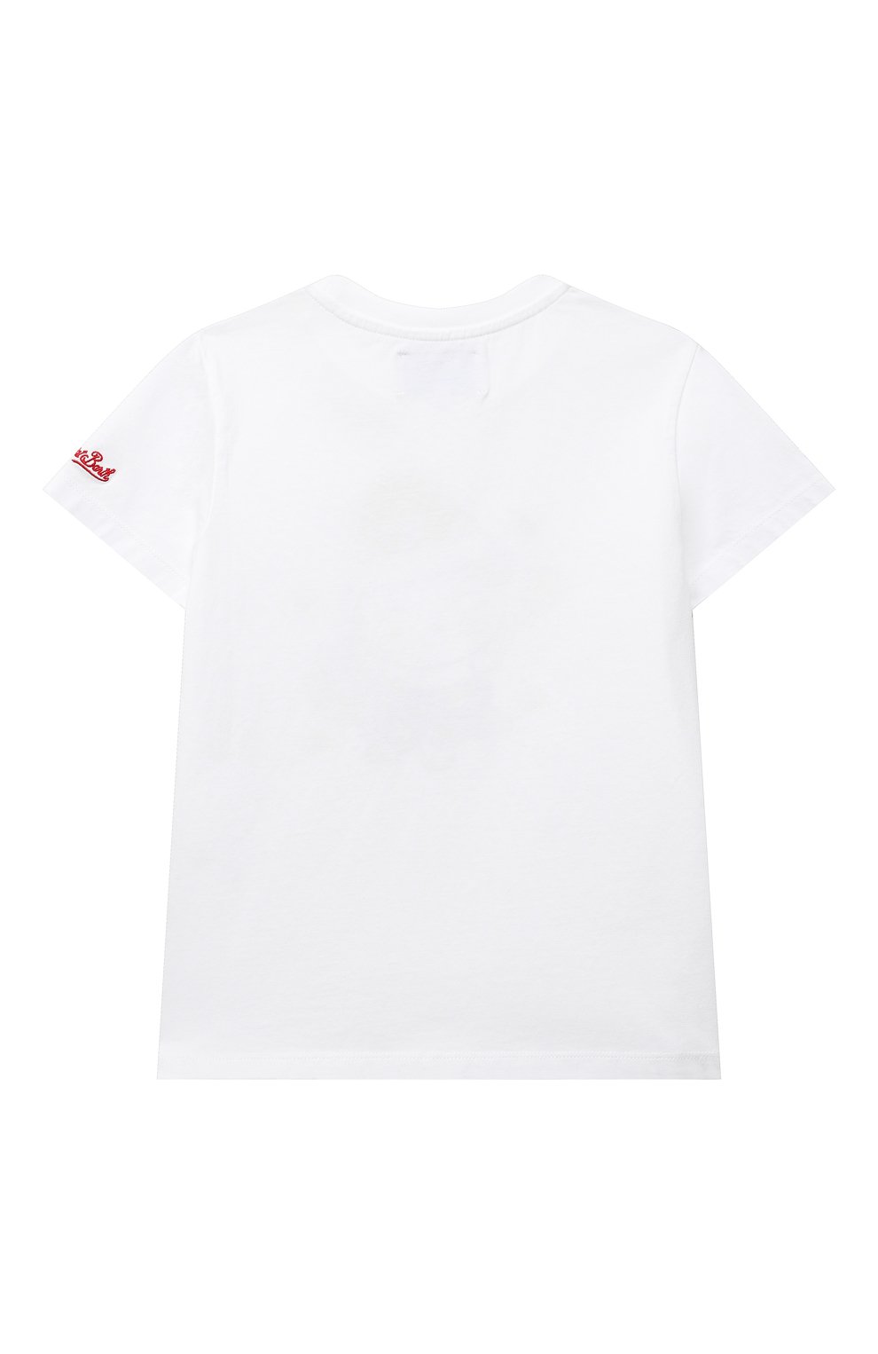 Хлопковая футболка MC2 SAINT BARTH белого цвета по цене 8820 руб., арт. STBK ELLY W/ELLY002/00803C, фото 2 Хлопковая футболка MC2 SAINT BARTH, арт. STBK ELLY W/ELLY002/00803C, фото 2