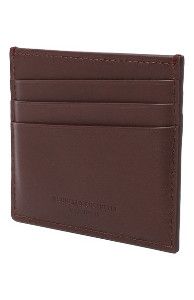 Кожаный футляр для кредитных карт BRUNELLO CUCINELLI, арт. MWZNBU434, фото 2