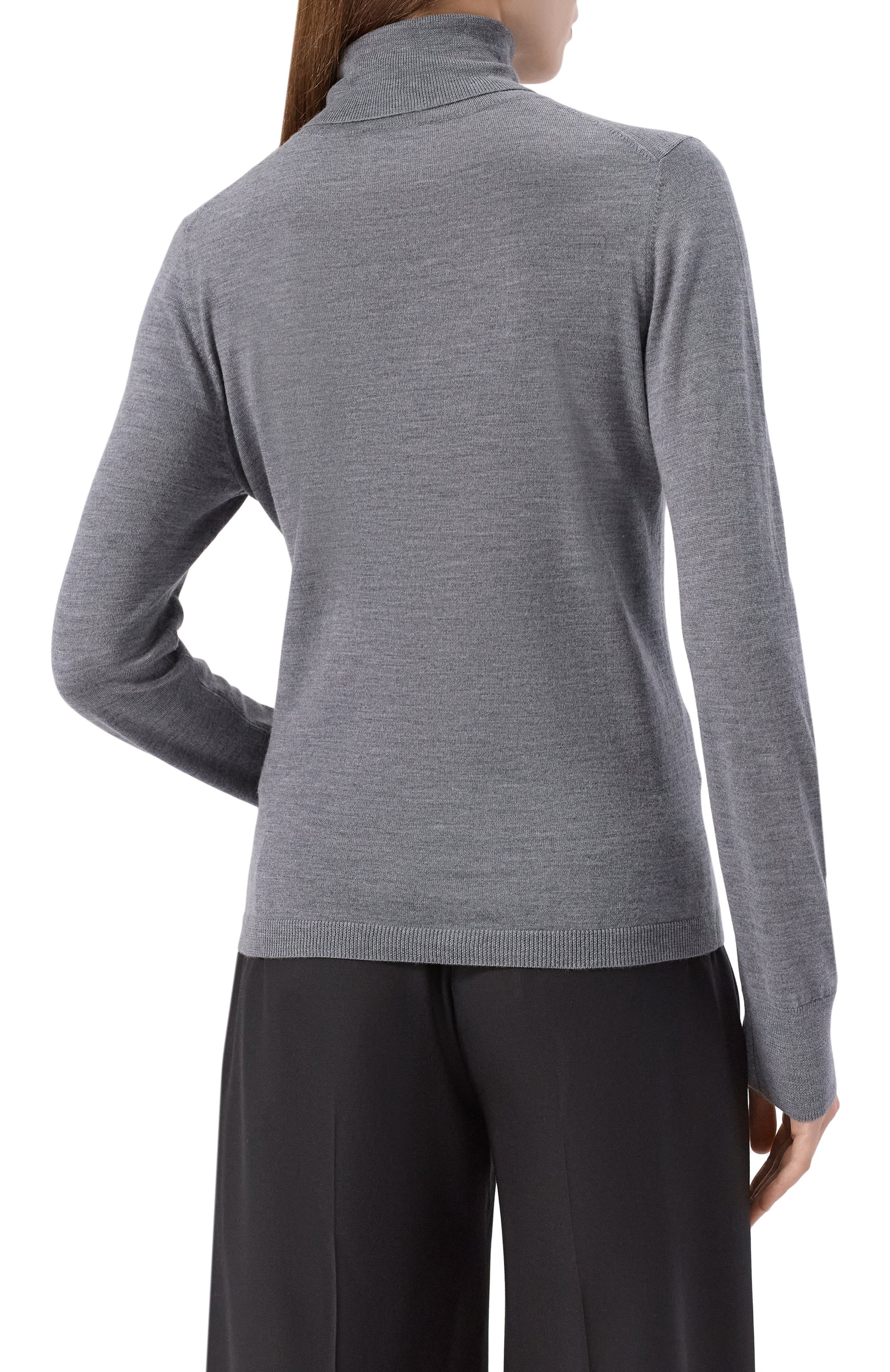 Шерстяная водолазка ALLUDE, арт. 255/64012, фото 4