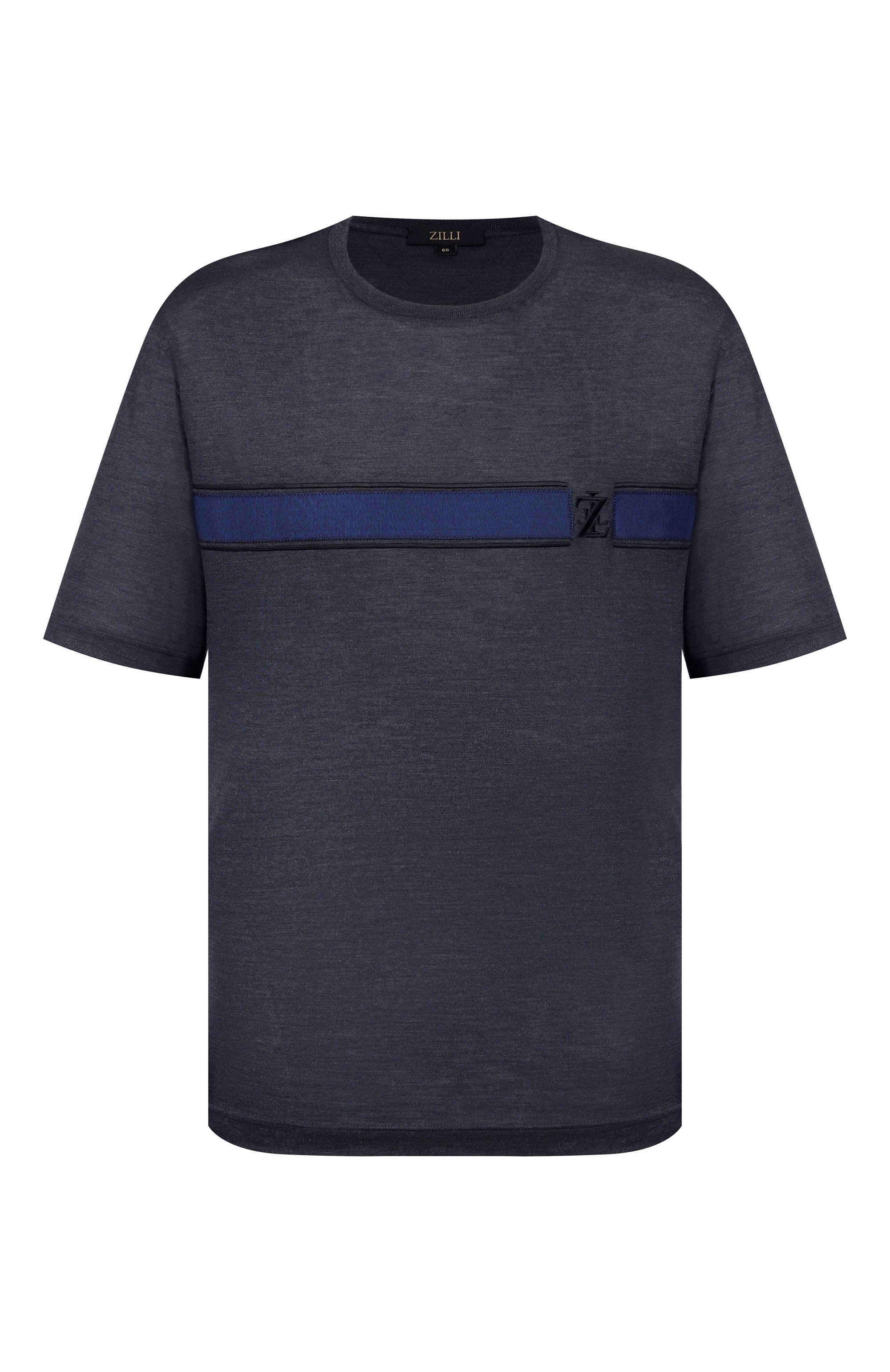 Шелковая футболка ZILLI, арт. TSR02AM0608VZLE01, фото 1